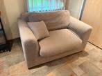 Montel Beige Loveseat - Comfortabel!, Huis en Inrichting, Fauteuils, Ophalen, Gebruikt, Stof, 75 tot 100 cm