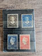 Nederlandse Postzegels - Wilhelmina en Profiel, Postzegels en Munten, Postzegels | Nederland, Ophalen of Verzenden, T/m 1940, Gestempeld