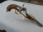 Vrijgesteld antiek zwitsers pistool 1817/42 onklaar, Antiek en Kunst, Ophalen of Verzenden