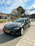 BMW 5-Serie 2.0 520D AUT 2015 Zwart, Auto's, BMW, Origineel Nederlands, Te koop, 5 stoelen, 750 kg