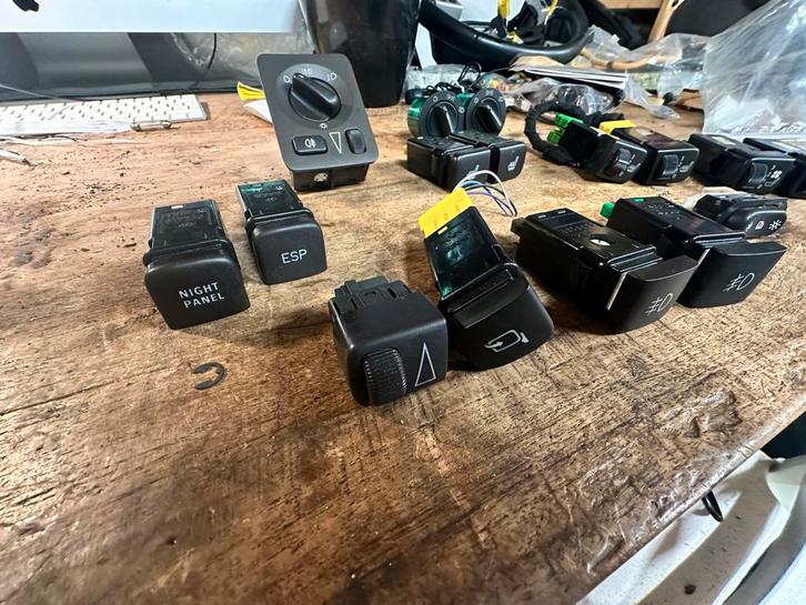 Saab 9-3 & 9-5 Schakelaars - Diverse, Auto-onderdelen, Dashboard en Schakelaars, Saab, Gebruikt, Ophalen of Verzenden