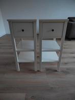 Hemnes nachtkastjes, 2 stuks, Huis en Inrichting, Ophalen, Gebruikt, Minder dan 45 cm