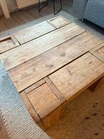 Houten  salontafel, Huis en Inrichting, Tafels | Salontafels, Gebruikt, 200 cm of meer, Minder dan 50 cm, Rechthoekig