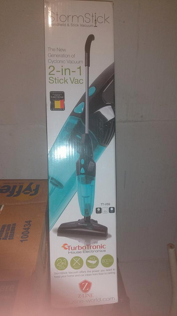 TurboTronic StormStick 2-in-1 Stofzuiger, Witgoed en Apparatuur, Stofzuigers, Nieuw, Stofzuiger, Minder dan 1200 watt, Reservoir