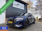 Audi e-tron Sportback 55 quattro|3X Sline|Pano|Lucht 95 kWh, Auto's, Audi, Automaat, 131 €/maand, Blauw, Origineel Nederlands