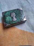 Graziella Laffi Peru luciferdoosje koper/emaille/925 zilver, Verzenden