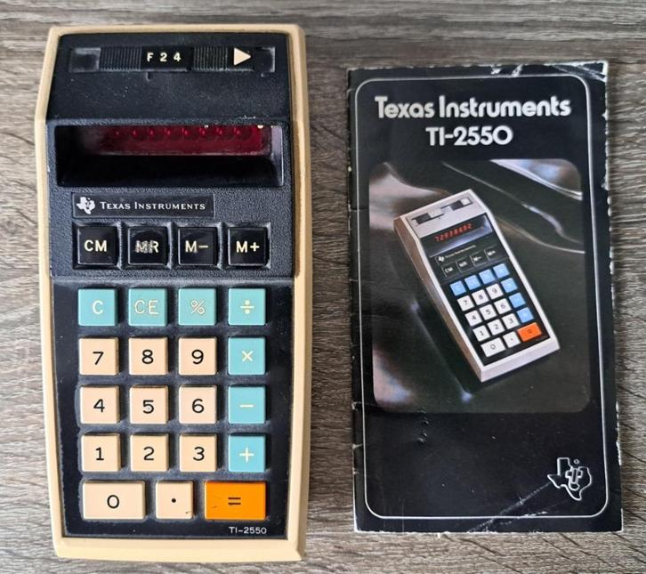 Texas Instruments TI-2550, Diversen, Rekenmachines, Gebruikt, Ophalen of Verzenden