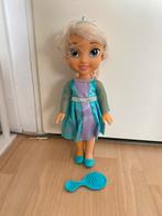 Originele Disney pop Elsa (Frozen) + borsteltje, Olaf + Sven, Ophalen, Gebruikt, Overige typen