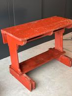 Antieke vintage design lessenaar of sidetable, Ophalen, Gebruikt, 100 tot 150 cm, 25 tot 50 cm