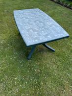 Mooie tuintafel kunsstof demontabel, Tuin en Terras, Tuintafels, Ophalen of Verzenden, Gebruikt, Rechthoekig, Kunststof
