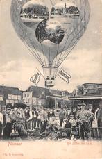 Alkmaar Het zetten der kazen Markt Ballon met 3 afb. 1905, Verzenden, Voor 1920, Gelopen, Noord-Holland