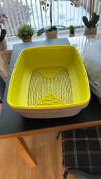 Kattebak met zeef en speelhuisje /speeltjes zgan, Dieren en Toebehoren, Ophalen, Zo goed als nieuw