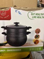Royal Swiss Couscoussier 28cm - Nieuwstaat, Huis en Inrichting, Keuken | Potten en Pannen, Kookpan of Snelkookpan, Overige materialen