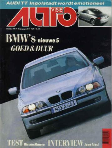 Autovisie 21 1995 : Audi TT - BMW E39 - Porsche 911 - Lancia beschikbaar voor biedingen