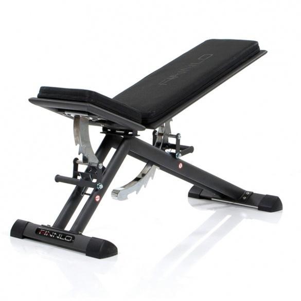 Finnlo Design Line Professionele Verstelbare Halterbank, Sport en Fitness, Fitnessapparatuur, Zo goed als nieuw, Krachtstation