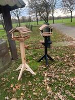 Vogelvoederhuisje op standaard douglas met pindapothouder, Ophalen of Verzenden, Nieuw