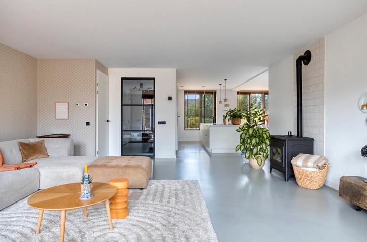 HK Living Vint Modulaire Bank - Lounge, Hoek, Hockers, Huis en Inrichting, Banken | Bankstellen, Zo goed als nieuw, Hoekbank, Vierpersoons of meer