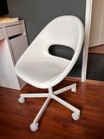 Witte bureau stoel Ikea, Huis en Inrichting, Bureaustoelen, Gebruikt, Ophalen of Verzenden, Wit
