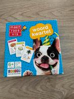 Woord kwartet van Maan, Roos, Vis, Ophalen of Verzenden, Gebruikt