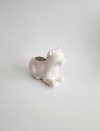 Potje bakje plantpotje panter vintage, Antiek en Kunst, Ophalen of Verzenden