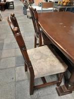 Opknapper: 4 eetkamerstoelen, Ophalen, Gebruikt, Hout, Vier