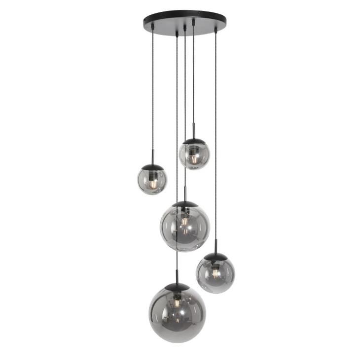 Hanglamp (nieuw in doos), Huis en Inrichting, Lampen | Hanglampen, Nieuw, 75 cm of meer, Glas, Metaal, Ophalen of Verzenden