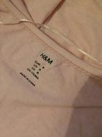Hm licht roze stretch shirt maat M  (2b28), Tweedehands verkoop, Tweedehands verkoop, Ophalen of Verzenden, Korte mouw