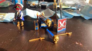 Playmobil 6164 Officier met blauw kanon. Compleet beschikbaar voor biedingen