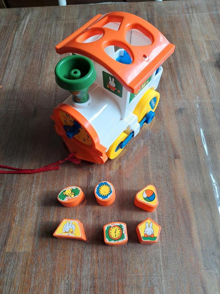 Nijntje Vormenstoof Trein, Kinderen en Baby's, Speelgoed | Educatief en Creatief, Gebruikt, Bouwen, Puzzelen, Ontdekken, Ophalen