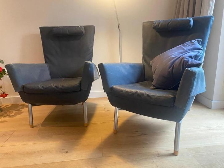 Foxx Fauteuils Gerard van den Berg, Huis en Inrichting, Fauteuils, Gebruikt, Stof, 50 tot 75 cm, Minder dan 75 cm, Ophalen