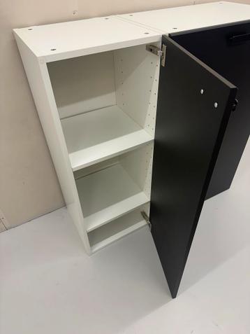 IKEA Metod Bovenkasten met Nickebo deuren - afbeelding 3