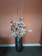 Zilverkleurige vaas van Loods 5, Huis en Inrichting, Ophalen of Verzenden, Gebruikt, Binnen