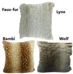 Kussens faux-fur 3 soorten, Verzenden, Nieuw, Vierkant