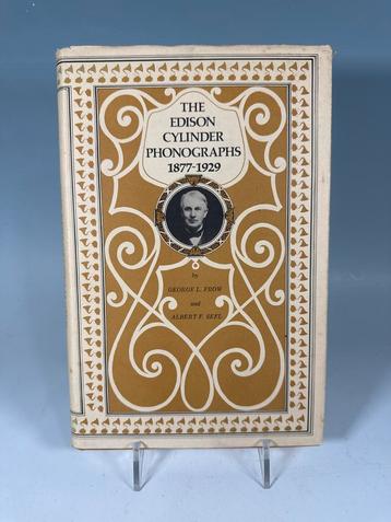 Edison Cilinder Fonografen Boek beschikbaar voor biedingen