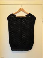 Gehaakte Spencer Dames M, Maat 38/40 (M), White House, Zwart, Nieuw
