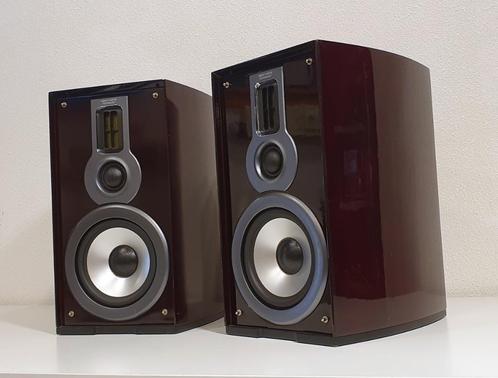 Stereo Luidsprekers (3 weg) - Philips MCD908 (75W), Audio, Tv en Foto, Luidsprekers, Gebruikt, Front, Rear of Stereo speakers