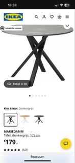 Ronde IKEA Eettafel - 105cm Doorsnede, Ophalen, Overige materialen, Rond, Zo goed als nieuw