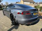 Tesla Model S 85 Base Org NL, 7 Persoons, Open Panoramadak, Auto's, Automaat, Achterwielaandrijving, Gebruikt, Zwart