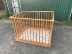 Baby box in prima staat, Kinderen en Baby's, Boxen, Ophalen of Verzenden, Zo goed als nieuw, Vierkant, In hoogte verstelbaar