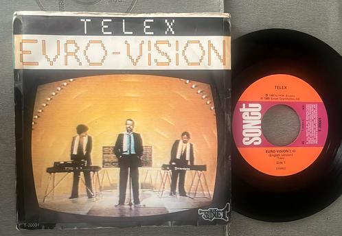 Telex - Euro-Vision 7” SCAN 1980 belpop synth, Cd's en Dvd's, Vinyl Singles, Gebruikt, Pop, Ophalen of Verzenden
