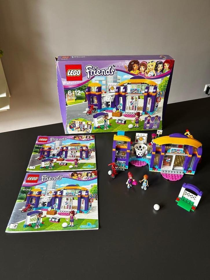 LEGO Friends Heartlake sporthal (nummer 41312), Kinderen en Baby's, Speelgoed | Duplo en Lego, Zo goed als nieuw, Lego, Complete set