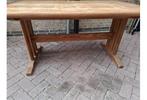 EETTAFEL van hout, gemakkelijk demonteerbaar, Huis en Inrichting, Ophalen, Gebruikt, 100 tot 150 cm, 50 tot 100 cm