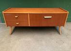 Mini dressoir / TV meubel vintage retro kast audio ladekast, Ophalen, Gebruikt, 100 tot 150 cm, Onbekend