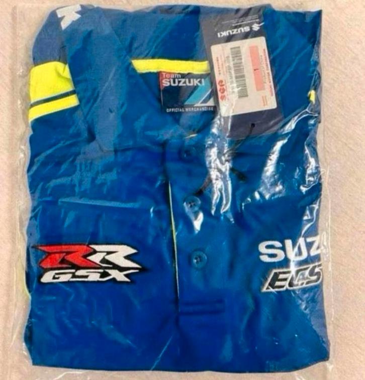 Suzuki Ecstar MotoGP GSX-RR official team polo shirt 2019, Verzamelen, Automerken, Motoren en Formule 1, Nieuw, Motoren, Ophalen of Verzenden