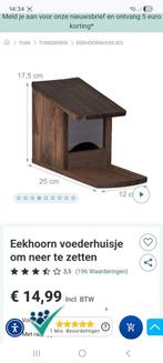 Voederhuisje voor eenkhoorns. NIEUW., Ophalen of Verzenden, Zo goed als nieuw