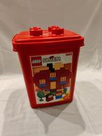 Lego koffer en rode ton vol bouwstenen, Ophalen of Verzenden, Zo goed als nieuw, Losse stenen, Lego