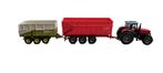 Siku 3251,2866,2966  Massey Ferguson 8280+ 2 kiepwagens, Hobby en Vrije tijd, Modelauto's | 1:32, Ophalen of Verzenden, Zo goed als nieuw