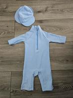 Uv zwempak met hoedje 12-18M, Kinderen en Baby's, Babykleding | Baby-zwemkleding, UV-zwemkleding, Ophalen of Verzenden, Zo goed als nieuw