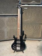 ESP LTD F-104 BLK elektrische basgitaar zwart Linkshandig, Ophalen of Verzenden, Gebruikt, Elektrisch