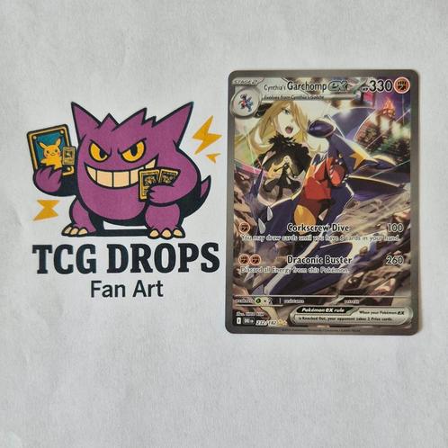 Cynthia's Garchomp 232/182 Destined Rivals, Hobby en Vrije tijd, Verzamelkaartspellen | Pokémon, Nieuw, Losse kaart, Ophalen of Verzenden